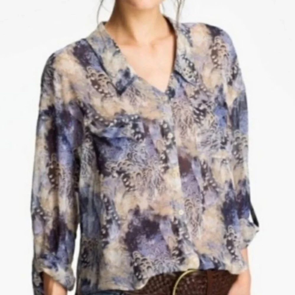 Free People Easy Rider Sheer Top